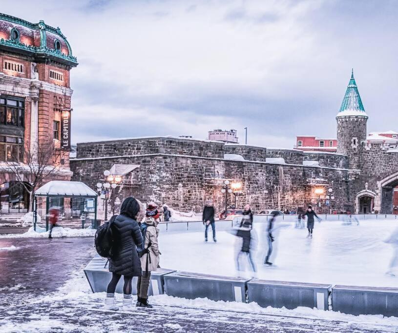 Initial / Reflexion / Centre-Ville De Quebecアパートメント エクステリア 写真
